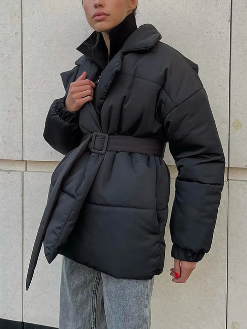 'Reverie' Quilted Puffer Jacket - Celes Fashion